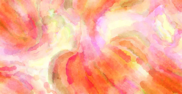 Modern Brush Strokes Painting Soft Color Painted Illustration Soothing Composition — Stock Photo, Image