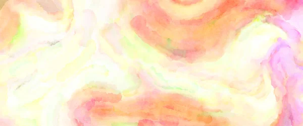 Modern Brush Strokes Painting Soft Color Painted Illustration Soothing Composition — Stock Photo, Image