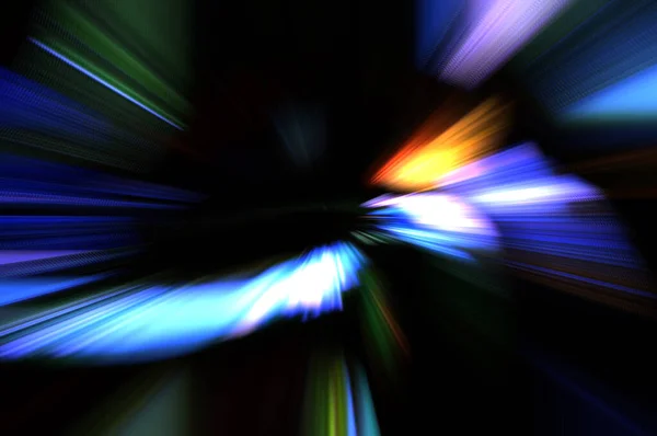Быстрый Высокоскоростной Размытый Фон Световые Технологии Абстрактные Обои Красочные Яркие — стоковое фото