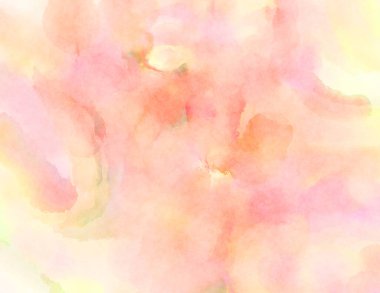 Modern fırça darbeleri. Poster, duvar sanatı, afiş, kart, kitap kapağı veya ambalaj için rahatlatıcı kompozisyonun yumuşak renkli çizimi. Pastel renklerle suluboya.