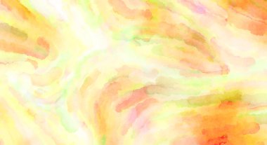 Modern fırça darbeleri. Poster, duvar sanatı, afiş, kart, kitap kapağı veya ambalaj için rahatlatıcı kompozisyonun yumuşak renkli çizimi. Pastel renklerle suluboya.