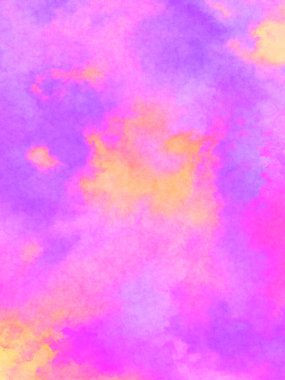 Modern fırça darbeleri. Poster, duvar sanatı, afiş, kart, kitap kapağı veya ambalaj için rahatlatıcı kompozisyonun yumuşak renkli çizimi. Pastel renklerle suluboya.