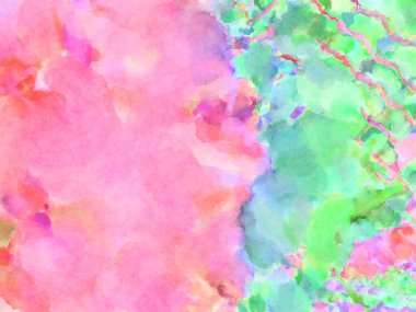 Modern fırça darbeleri. Poster, duvar sanatı, afiş, kart, kitap kapağı veya ambalaj için rahatlatıcı kompozisyonun yumuşak renkli çizimi. Pastel renklerle suluboya.