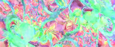 Modern fırça darbeleri. Poster, duvar sanatı, afiş, kart, kitap kapağı veya ambalaj için rahatlatıcı kompozisyonun yumuşak renkli çizimi. Pastel renklerle suluboya.