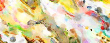 Modern fırça darbeleri. Poster, duvar sanatı, afiş, kart, kitap kapağı veya ambalaj için rahatlatıcı kompozisyonun yumuşak renkli çizimi. Pastel renklerle suluboya.