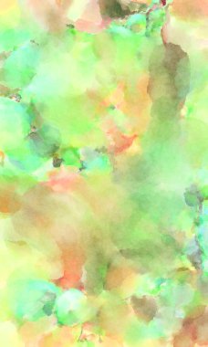 Modern fırça darbeleri. Poster, duvar sanatı, afiş, kart, kitap kapağı veya ambalaj için rahatlatıcı kompozisyonun yumuşak renkli çizimi. Pastel renklerle suluboya.