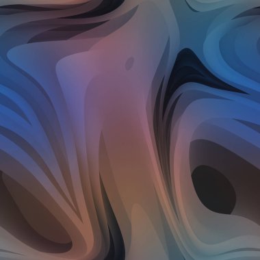 Kusursuz akışkan desen. Kapaklar, web tasarımı veya ambalaj kağıdı için pürüzsüz renkli hippi dokusu.