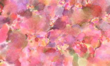 Modern fırça darbeleri. Poster, duvar sanatı, afiş, kart, kitap kapağı veya ambalaj için rahatlatıcı kompozisyonun yumuşak renkli çizimi. Pastel renklerle suluboya.