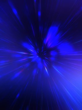 Parlak, canlı ve renkli duvar kağıtları. Parlayan parçacıkları ve çizgileri olan ışık patlaması yıldızı. Güzel soyut ışın arkaplanı.