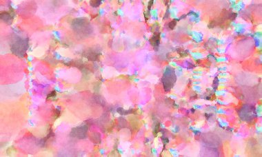 Modern fırça darbeleri. Poster, duvar sanatı, afiş, kart, kitap kapağı veya ambalaj için rahatlatıcı kompozisyonun yumuşak renkli çizimi. Pastel renklerle suluboya.