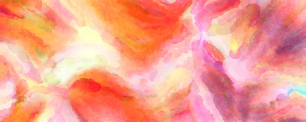 Modern Brush Strokes Painting Soft Color Painted Illustration Soothing Composition — Stock Photo, Image