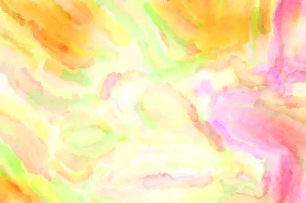 Modern Brush Strokes Painting Soft Color Painted Illustration Soothing Composition — Stock Photo, Image