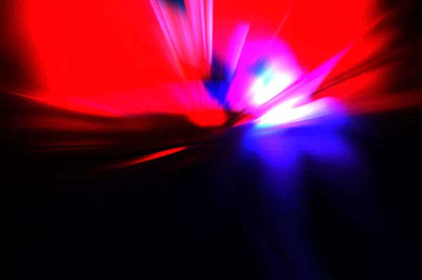 Schnelle Hochgeschwindigkeits Unschärfe Zoomhintergrund Lichttechnik Abstrakte Tapete Bunte Lebendige Blitze — Stockfoto