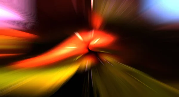 Fast High Speed Blur Zoom Background Light Technology Abstract Wallpaper — Stock Photo, Image