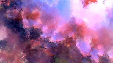 Tuval üzerinde etkileyici fırçalanmış resim. Soyut doku. 2D çizim. Geniş fırça darbeleri. Modern dijital sanat. Çağdaş fırça. Modern ifade. Popüler biçim boyanmış resim.