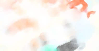 Modern fırça darbeleri. Poster, duvar sanatı, afiş, kart, kitap kapağı veya ambalaj için rahatlatıcı kompozisyonun yumuşak renkli çizimi. Pastel renklerle suluboya.