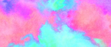 Modern fırça darbeleri. Poster, duvar sanatı, afiş, kart, kitap kapağı veya ambalaj için rahatlatıcı kompozisyonun yumuşak renkli çizimi. Pastel renklerle suluboya.