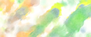 Modern fırça darbeleri. Poster, duvar sanatı, afiş, kart, kitap kapağı veya ambalaj için rahatlatıcı kompozisyonun yumuşak renkli çizimi. Pastel renklerle suluboya.