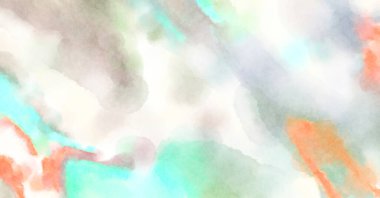 Modern fırça darbeleri. Poster, duvar sanatı, afiş, kart, kitap kapağı veya ambalaj için rahatlatıcı kompozisyonun yumuşak renkli çizimi. Pastel renklerle suluboya.