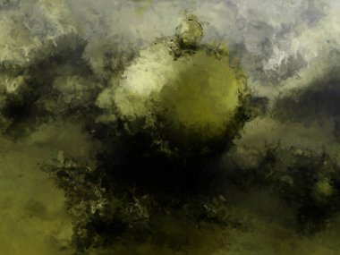 Tuval üzerinde etkileyici fırçalanmış resim. Soyut doku. 2D çizim. Geniş fırça darbeleri. Modern dijital sanat. Çağdaş fırça. Modern ifade. Popüler biçim boyanmış resim.