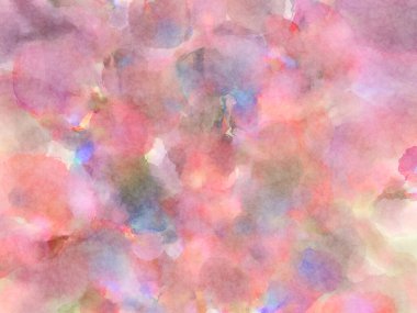 Modern fırça darbeleri. Poster, duvar sanatı, afiş, kart, kitap kapağı veya ambalaj için rahatlatıcı kompozisyonun yumuşak renkli çizimi. Pastel renklerle suluboya.