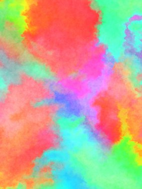 Modern fırça darbeleri. Poster, duvar sanatı, afiş, kart, kitap kapağı veya ambalaj için rahatlatıcı kompozisyonun yumuşak renkli çizimi. Pastel renklerle suluboya.