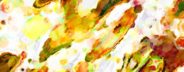 Modern fırça darbeleri. Poster, duvar sanatı, afiş, kart, kitap kapağı veya ambalaj için rahatlatıcı kompozisyonun yumuşak renkli çizimi. Pastel renklerle suluboya.