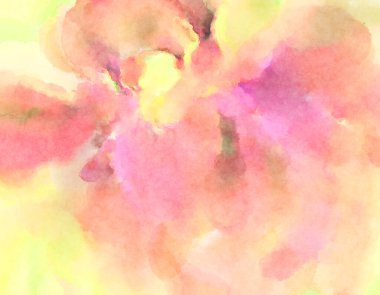 Modern fırça darbeleri. Poster, duvar sanatı, afiş, kart, kitap kapağı veya ambalaj için rahatlatıcı kompozisyonun yumuşak renkli çizimi. Pastel renklerle suluboya.