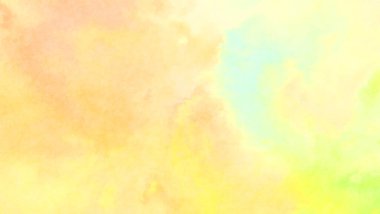 Modern fırça darbeleri. Poster, duvar sanatı, afiş, kart, kitap kapağı veya ambalaj için rahatlatıcı kompozisyonun yumuşak renkli çizimi. Pastel renklerle suluboya.