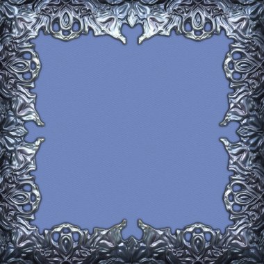 Çerçeve kağıdı. Kart, davetiye ya da albüm olarak harika bir kullanım. Fantezi 3D çizim arka planı. Zarif duvar kâğıdı. Metnin için şablon.