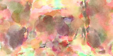 Modern fırça darbeleri. Poster, duvar sanatı, afiş, kart, kitap kapağı veya ambalaj için rahatlatıcı kompozisyonun yumuşak renkli çizimi. Pastel renklerle suluboya.