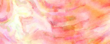 Modern fırça darbeleri. Poster, duvar sanatı, afiş, kart, kitap kapağı veya ambalaj için rahatlatıcı kompozisyonun yumuşak renkli çizimi. Pastel renklerle suluboya.