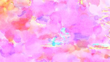 Modern fırça darbeleri. Poster, duvar sanatı, afiş, kart, kitap kapağı veya ambalaj için rahatlatıcı kompozisyonun yumuşak renkli çizimi. Pastel renklerle suluboya.