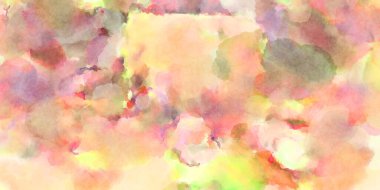 Modern fırça darbeleri. Poster, duvar sanatı, afiş, kart, kitap kapağı veya ambalaj için rahatlatıcı kompozisyonun yumuşak renkli çizimi. Pastel renklerle suluboya.