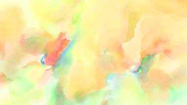 Modern fırça darbeleri. Poster, duvar sanatı, afiş, kart, kitap kapağı veya ambalaj için rahatlatıcı kompozisyonun yumuşak renkli çizimi. Pastel renklerle suluboya.