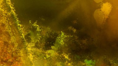 Tuval üzerinde etkileyici fırçalanmış resim. Soyut doku. 2D çizim. Geniş fırça darbeleri. Modern dijital sanat. Çağdaş fırça. Modern ifade. Popüler biçim boyanmış resim.