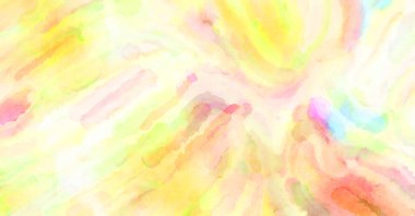 Modern fırça darbeleri. Poster, duvar sanatı, afiş, kart, kitap kapağı veya ambalaj için rahatlatıcı kompozisyonun yumuşak renkli çizimi. Pastel renklerle suluboya.