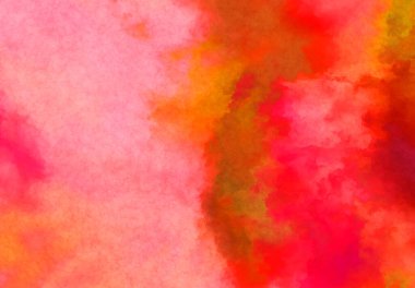 Modern fırça darbeleri. Poster, duvar sanatı, afiş, kart, kitap kapağı veya ambalaj için rahatlatıcı kompozisyonun yumuşak renkli çizimi. Pastel renklerle suluboya.