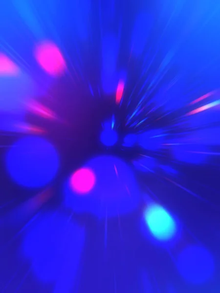 Glossy Vibrant Colorful Wallpaper Light Explosion Star Glowing Particles Lines — Stock Photo, Image