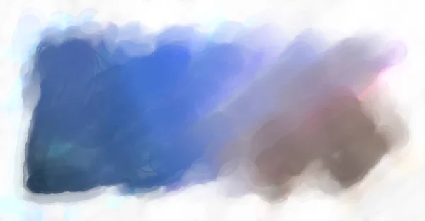 Abstrakti Värikäs Akvarelli Runko Eristetty Valkoisella Taustalla Digitaalinen Taide Maalaus — kuvapankkivalokuva