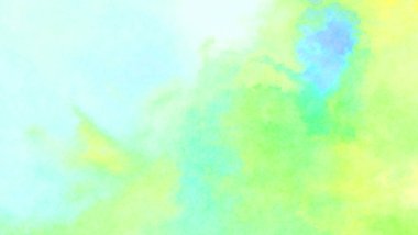 Modern fırça darbeleri. Poster, duvar sanatı, afiş, kart, kitap kapağı veya ambalaj için rahatlatıcı kompozisyonun yumuşak renkli çizimi. Pastel renklerle suluboya.