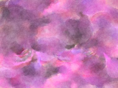 Modern fırça darbeleri. Poster, duvar sanatı, afiş, kart, kitap kapağı veya ambalaj için rahatlatıcı kompozisyonun yumuşak renkli çizimi. Pastel renklerle suluboya.