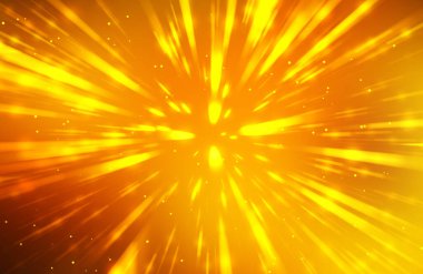 Parlak, canlı ve renkli duvar kağıtları. Parlayan parçacıkları ve çizgileri olan ışık patlaması yıldızı. Güzel soyut ışın arkaplanı.