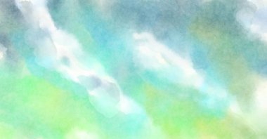 Modern fırça darbeleri. Poster, duvar sanatı, afiş, kart, kitap kapağı veya ambalaj için rahatlatıcı kompozisyonun yumuşak renkli çizimi. Pastel renklerle suluboya.