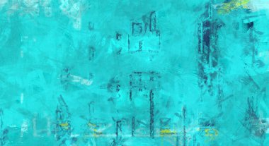 Kaos duvarı sanatı. Sanatsal canlılık ve renkli duvar kâğıdı. Kaotik resim. Taranmış Boyalı Soyut Arkaplan. Fırça darbesi ile boyanmış. Tuval üzerinde etkileyici fırçalanmış resim