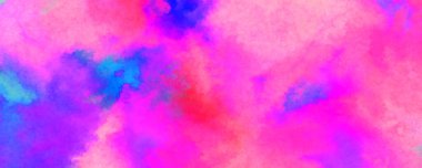 Modern fırça darbeleri. Poster, duvar sanatı, afiş, kart, kitap kapağı veya ambalaj için rahatlatıcı kompozisyonun yumuşak renkli çizimi. Pastel renklerle suluboya.