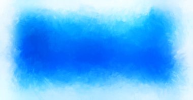 Vahşi ve büyük fırça darbeleri. Beyaz arka planda fırçalanmış soyut resim. Fırça darbesi ile boyanmış. Boya darbeleri. 2B Görüntü.