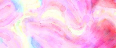 Modern fırça darbeleri. Poster, duvar sanatı, afiş, kart, kitap kapağı veya ambalaj için rahatlatıcı kompozisyonun yumuşak renkli çizimi. Pastel renklerle suluboya.