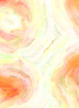 Modern fırça darbeleri. Poster, duvar sanatı, afiş, kart, kitap kapağı veya ambalaj için rahatlatıcı kompozisyonun yumuşak renkli çizimi. Pastel renklerle suluboya.