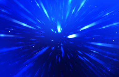 Parlak, canlı ve renkli duvar kağıtları. Parlayan parçacıkları ve çizgileri olan ışık patlaması yıldızı. Güzel soyut ışın arkaplanı.